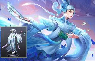 婉儿新皮肤最新爆料图片,仙气缭绕，美艳动人