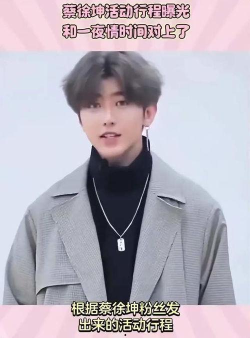 蔡徐坤有什么爆料吗视频,独家爆料背后的故事 第3张 蔡徐坤有什么爆料吗视频,独家爆料背后的故事 第3张